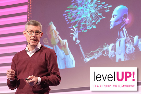 Mit dem neuen Programm levelUP! bildet das Bonner Unternehmen seine Führungskräfte fürs digitale Zeitalter aus. © Deutsche Telekom AG