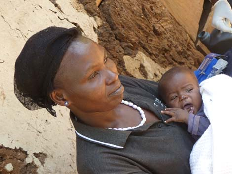 Mangelnde Ernährung als Folge von Klimawandel, Naturkatastrophen, Flucht und Konflikten verschärft in Afrika auch das Ausbreiten von Krankheiten. © Gemeinschaft SantÉgidio 
