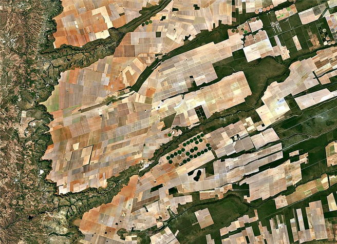 Landwirtschaftliche Flächen im Grenzgebiet der Staaten Bahia und Tocantins © European Space Agency