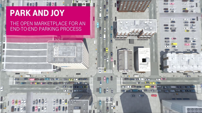 Hamburg macht mit 'Park and Joy' das Parken einfach. © Deutsche Telekom AG