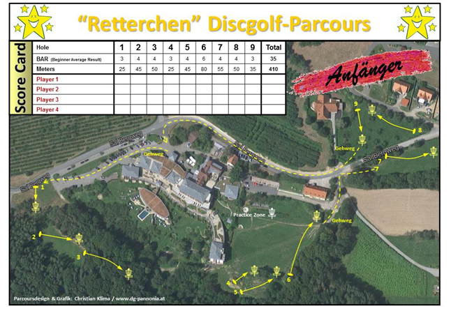 Beim Discgolf dürfen Wälder und Wiesen so bleiben wie sie sind. © Retter, Seminar Hotel Bio Restaurant