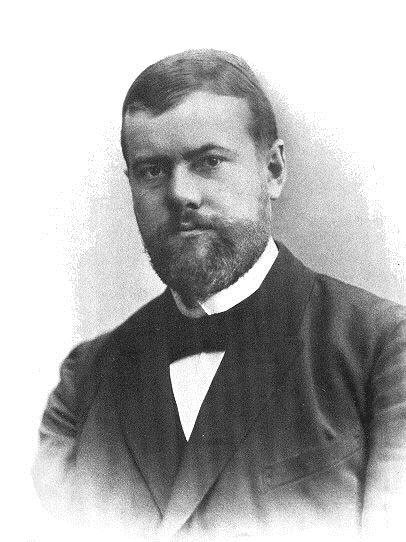 Der deutsche Soziologe und Nationalökonom Max Weber 1894. © Wiki Commons