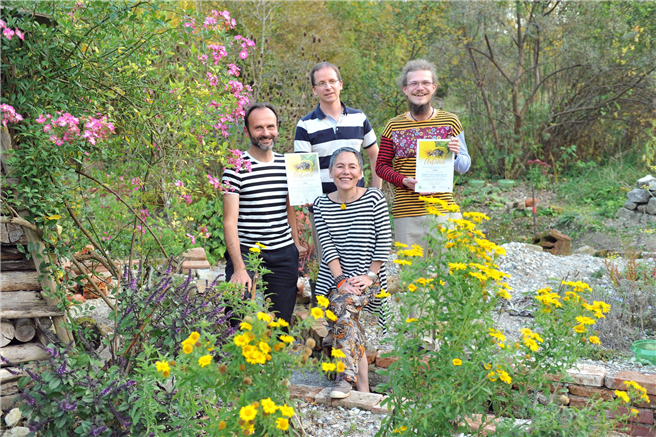 Wildgarten-Gruppe im Ökologischen Bildungszentrum München (1. Preis, Kategorie 'Firmen-, Institutions- und Vereinsgärten') © Astrid Schmidhuber