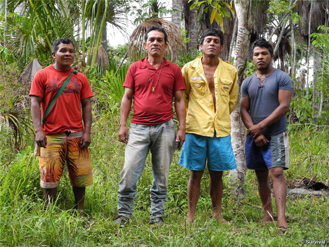 Die Guajajara-Wächter beschützen ihren Regenwald im Amazonasgebiet und die unkontaktierten Indigenen die dort leben. © Survival