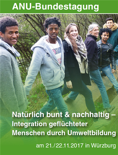 Plakat der ANU-Bundestagung im November 2017 in Würzburg. © ANU