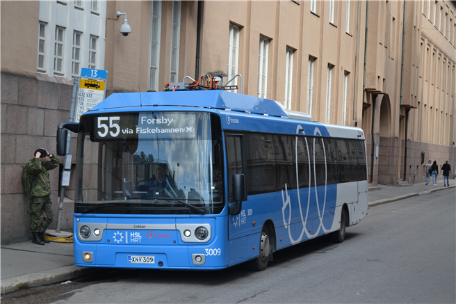 Das Bundesumweltministerium fördert die Anschaffung von Elektrobussen. © Antti Leppänen / Wikimedia Commons