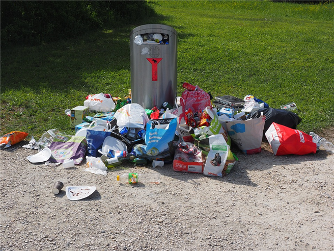 Müllvermeidung ist nur ein Aspekt eines nachhaltigeren Lebensstils © Hans, pixabay