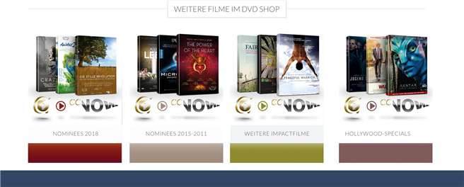 Die Filme des Festivals sind auch als DVDs verfügbar. © Cosmic Cine