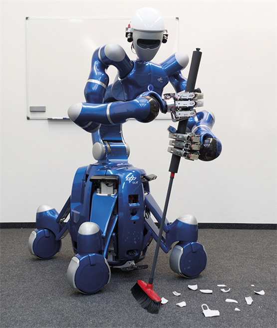 Roboter Rollin' Justin - welche Jobs werden in Zukunft von Robotern ersetzt? © DLR (CC-BY 3.0)