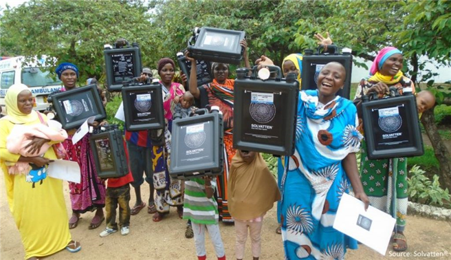 Greencarrier and Solvatten in collaboration for safe water and better lives. © Greencarrier