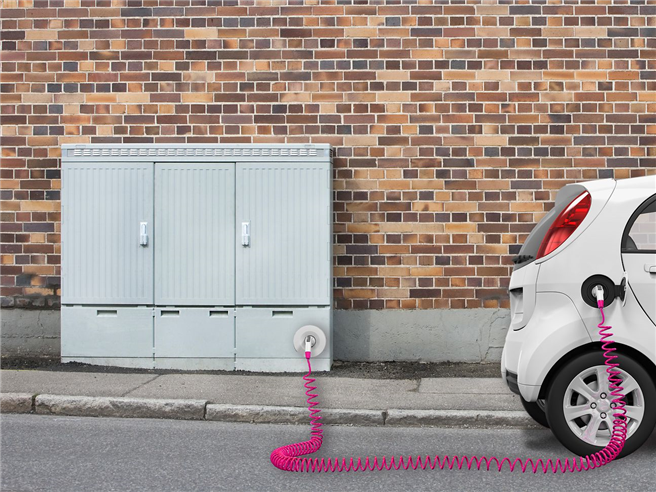 Die Telekom startet den Aufbau eines Ladenetzes für Elektroautos. © Deutsche Telekom AG