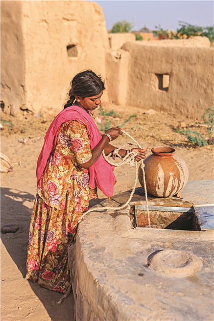 In vielen Teilen Rajasthans ist Wasser ein kostbares Gut. © Bayer AG
