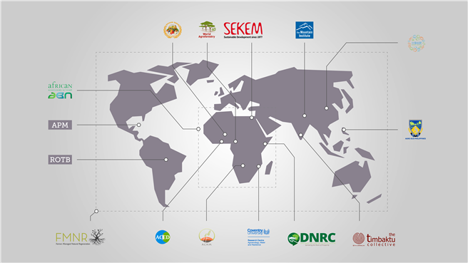 Die ausgezeichneten agrarökologischen Projekte des globalen Südens finden sich weltweit. © World Future Council
