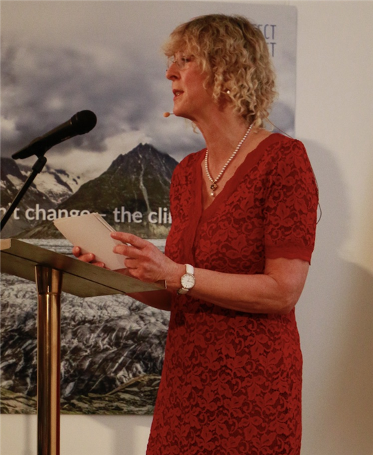 Dorothea Sick-Thies, Gründerin von Protect the Planet, beteisterte beim 2. Zukunftsgespräch nun auch wichtige Meinungsführer in der Schweiz. © Protect the Planet