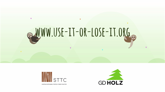 Mit der Initiative 'Use it or lose it' fördert der GD Holz zugleich die nachhaltige Nutzung von tropischen Hölzern. © GD Holz
