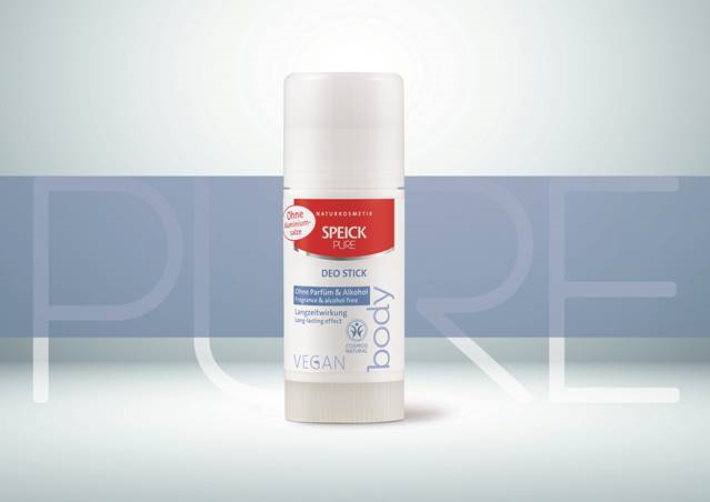 Der Deo Stick ist das erste Produkt der neuen Systempflege für besonders sensible Haut. © SPEICK Naturkosmetik