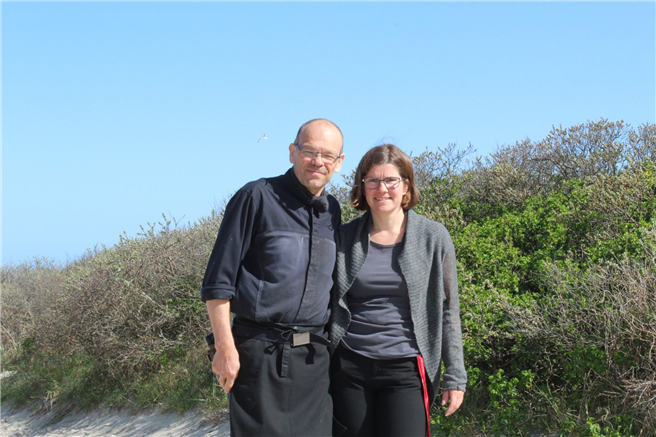 Die Familie Recktenwald aus Langeoog ist mit dem ZEIT WISSEN-Preis Mut zur Nachhaltigkeit in der Kategorie Handeln ausgezeichnet worden. © Germanwatch e.V.