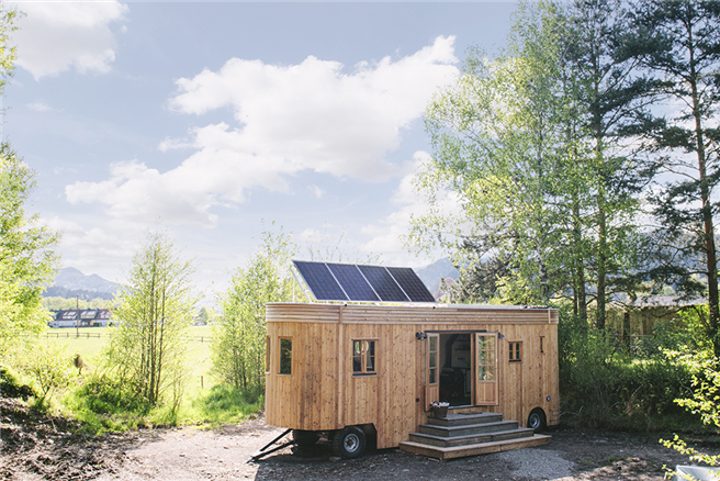 Das perfekte Tiny House ist ein Hybrid aus Innovation, Recycling und Tradition © Wohnwagon