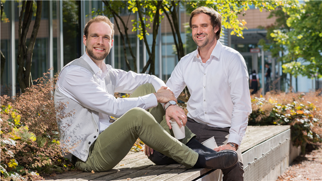 Die VERSO GmbH wurde 2010 von Florian Holl und Andreas Maslo gegründet. © Juliane Weber