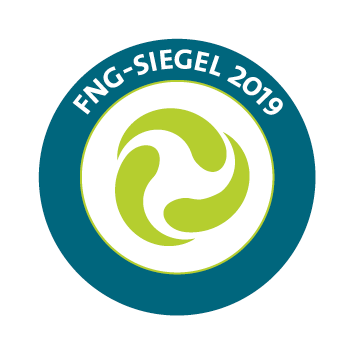 FNG-Siegel als Zeichen für Produktqualität . © FNG (2018)