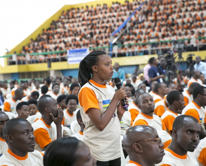 Das Ziel der Initiative YouthConnekt aus Ruanda ist es, eine Plattform für junge Menschen anzubieten, um ihre wirtschaftliche und politische Teilhabe zu fördern. © World Future Council
