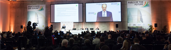 Der Internationale Fachkongress 'Kraftstoffe der Zukunft' ist die europäische Leitveranstaltung für erneuerbare Mobilität. © Bundesverband Bioenergie e.V.