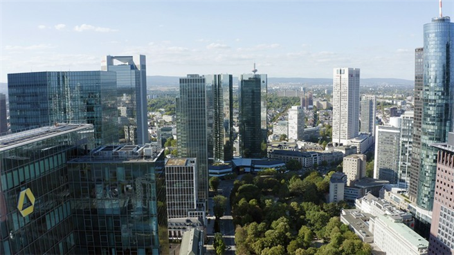 Die Bankenmetropole Frankfurt am Main. Die Geldbranche ist das pulsierende Herz der Stadt. Copyright: ZDF/Christian Gruber 