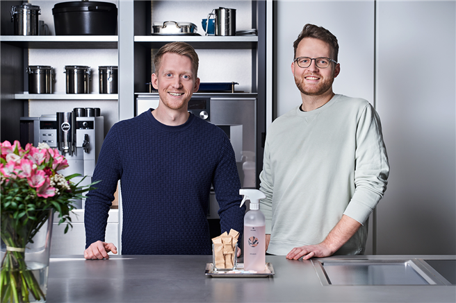 Nicolas Pless und Jannes Meier, die beiden Gründer. © ecotab