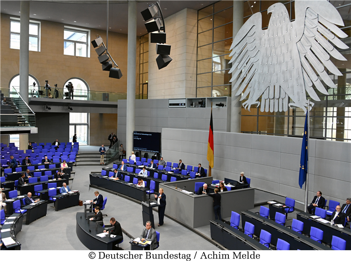 Bundestag läutet Neustart für Nachhaltigkeit ein - jetzt ist die Regierung am Zug. © Deutscher Bundestag, Achim Melde