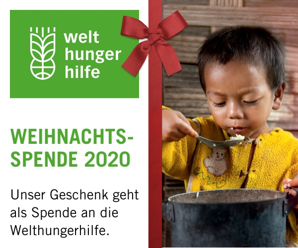 Schenken Sie eine Spende! © Welthungerhilfe Deutschland