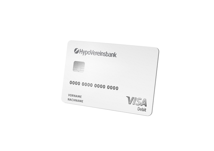 Gemeinsam mit G+D stellt die HypoVereinsbank ihren Kunden umweltschonende plastikfreie VISA-Debitkarten zur Verfügung. © Hypovereinsbank