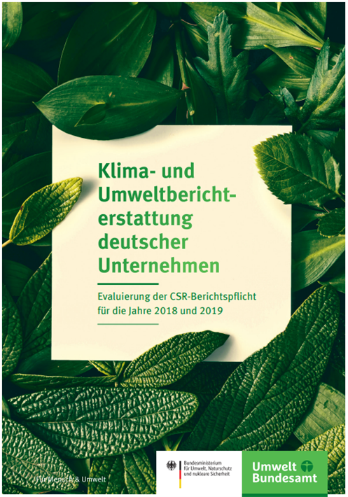 Die aktuelle Studie des UBA zeigt anhand hiesiger Unternehmen, dass zwar zunehmend über Klima, Wasser, Ressourcen und Abfall berichtet wird, aber noch große Lücken bestehen. © UBA