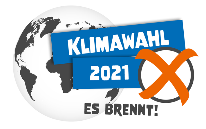 © Kampagnenlogo zur Klimawahl 2021