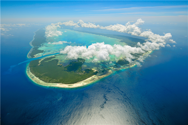 Das Aldabra Atoll im westlichen Indischen Ozean gehoert zu der Republik Seychellen und ist eine UNESCO Welterbestaette. © Natura / Seychelles Islands Foundation