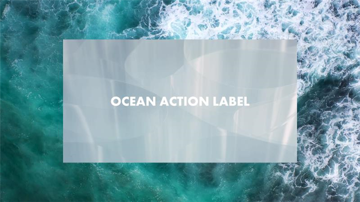 UPM Raflatac ist das weltweit erste Unternehmen, das bei seinen neuen Ocean-Action-Etiketten in Ocean Bound Plastic (OBP) als Etikettenrohstoff investiert. © UPM