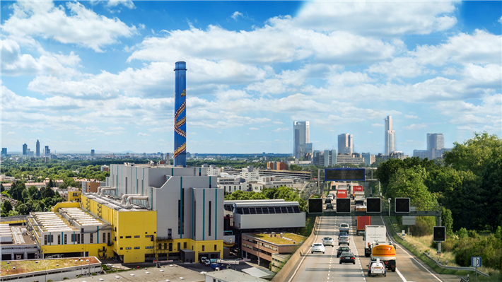 Im Mittelpunkt der Tractebel Studie stand das Müllheizkraftwerk Nordweststadt. © Mainova AG