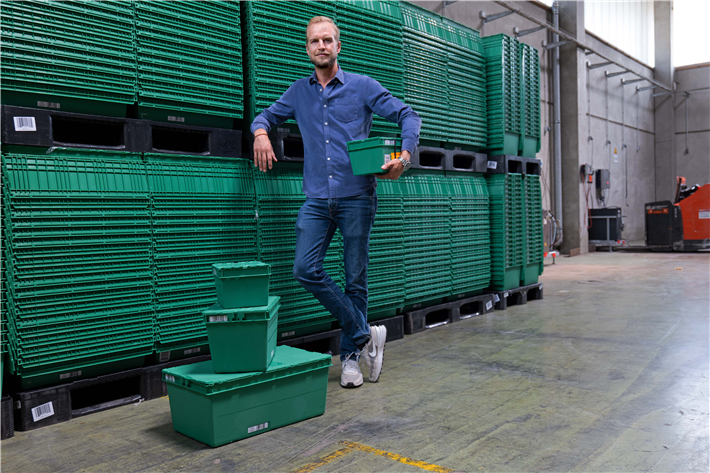 Aufgrund der Vielfalt der Paketgrößen hat das Logistikunternehmen bereits drei weitere Behältertypen in sein Sortiment aufgenommen. © Smart Container Loop GmbH