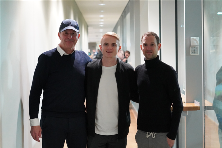 v.l.n.r.: Ingo Guttenson, Marian Riedinger, Matthias Becher © Stuttgarter Kickers