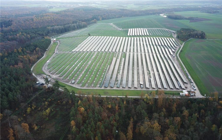 Bürgersolarpark Bundorf © EGIS eG