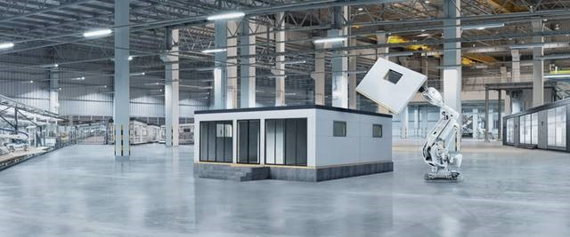 ABB Robotics und Porsche Consulting transformieren modulares Bauen © Porsche Consulting GmbH