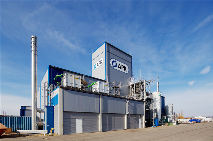 Newcycling®-Anlage der APK AG in Merseburg. © APK AG