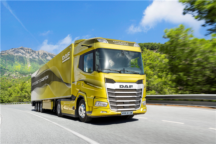 Das Efficiency Champion-Modell DAF XF 450 © DAF Trucks Deutschland GmbH