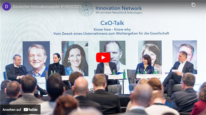 Video-Rückblick Deutscher Innovationsgipfel 2023 © Innovation Network