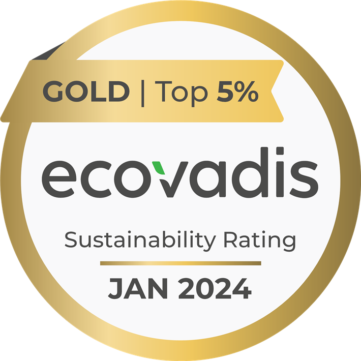 SLV konnte bereits zum dritten Mal in Folge den EcoVadis Gold-Standard erreichen und seine Ergebnisse kontinuierlich verbessern. © SLV