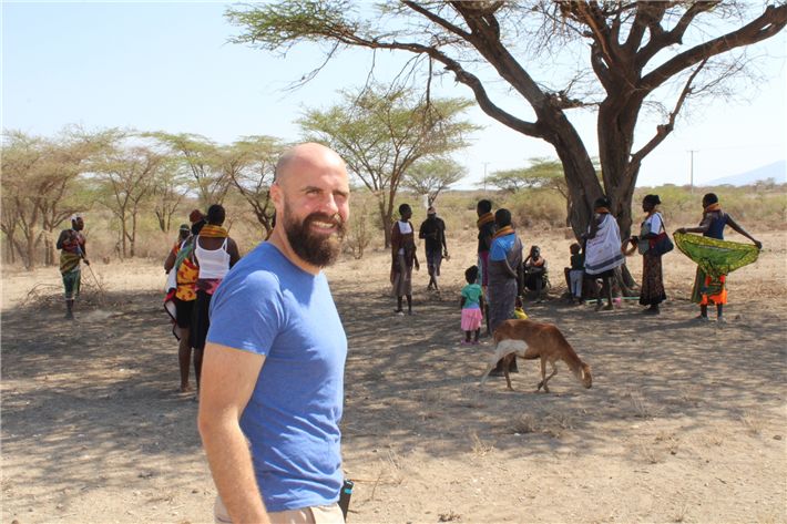 Simon Fischer im Projekt in Kenia © Abdulahi-Bonaya-Boru_IPL