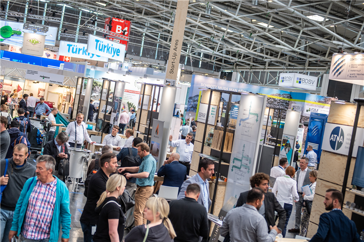 Die IFAT Munich präsentiert sich erneut als Startrampe für rund 50 innovative Jungunternehmen der Umwelttechnologiebranche. © Messe München GmbH 