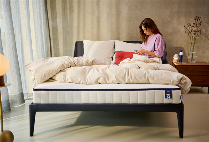 'Auping Two' verfügt über eine zusätzliche Komfortschicht für ein besonders weiches Liegegefühl. © Auping