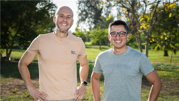 Mario Saldago und Andres Novillo, die Gründer von Nina Energy © Nina Energy