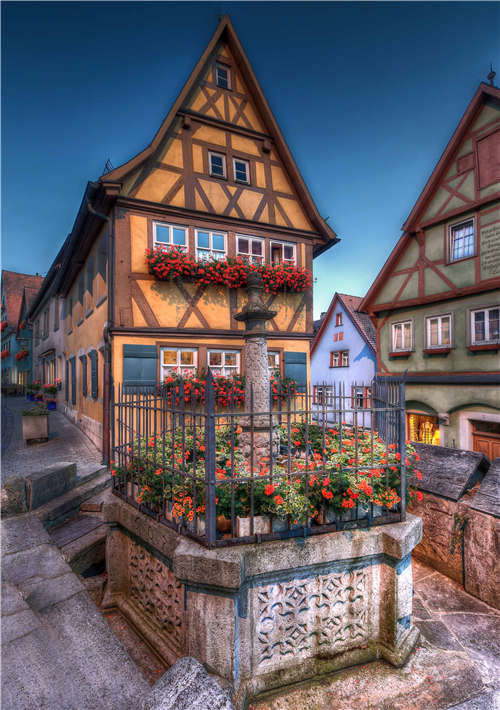 Brunnen am Plönlein, Rothenburg ©Rothenburg Tourismus Service 