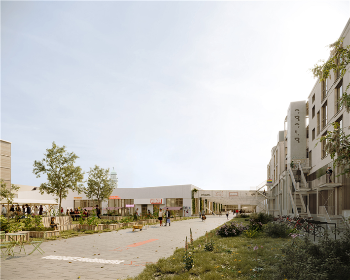 Vollgut – lokalwohlorientiertes Kultur- und Gewerbezentrum Berlin Neukölln © atelier-buba